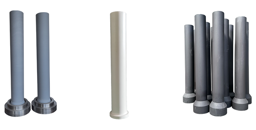 In the low pressure casting industry, what are the similarities and differences in the application of Si3N4,Al2O5Ti&nbsp;and NSiC  riser and salk tube?cid=4
